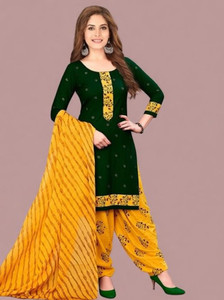 Maiyaash Crepe Printed Salwar Suit Material