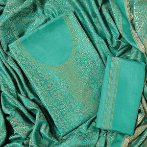 EJS Wool Printed Salwar Suit Material