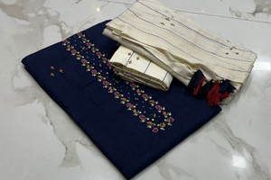 krishna boutique Pure Cotton Printed Salwar Suit Material