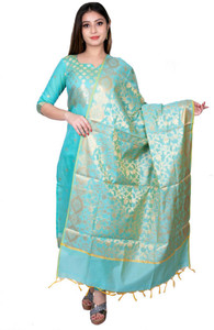 The SDF India Jacquard Self Design Salwar Suit Material