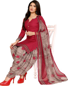 Priyashi Crepe Printed Salwar Suit Material