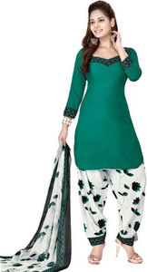 VERCO Crepe Printed Salwar Suit Material
