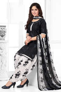 YASHIKA Crepe Printed Salwar Suit Material