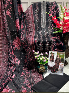 Zenwear Pure Cotton Floral Print Salwar Suit Material