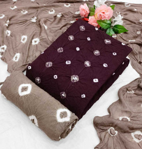 RAVI JANKI Viscose Rayon Dyed Salwar Suit Material