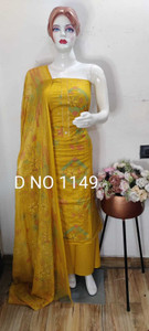 FANCYCHOICE Pure Cotton Printed Salwar Suit Material