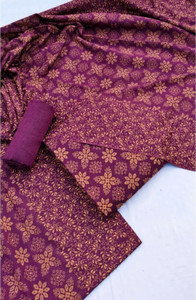 ABCOLLECTION Wool Printed Salwar Suit Material