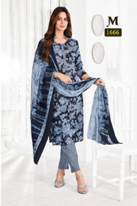 nayan Crepe Self Design Salwar Suit Material