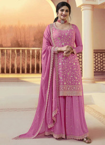 Amit Georgette Embroidered Salwar Suit Material