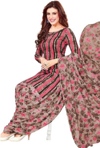 THIRA Crepe Printed Salwar Suit Material