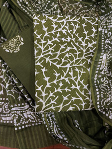 Bombay Buta Pure Cotton Printed Salwar Suit Material