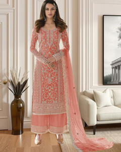 Dealbazaars Corporation Net/Lace Embroidered Salwar Suit Material