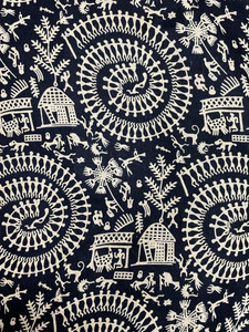 bongo nari boutique Pure Cotton Printed Blouse Material