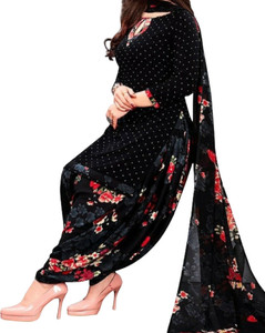 लुकास क्रेप प्रिंटेड सलवार सूट मटेरियल