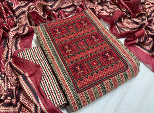 VINAYAKL FASHION Pure Cotton Printed Salwar Suit Material
