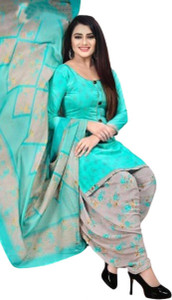 Atraasii Crepe Printed Salwar Suit Material