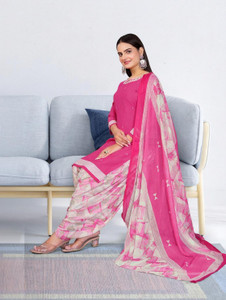SIMPLYETHNIC Printed Kurta, Salwar & Dupatta Set