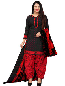 Rajnandini Cotton Blend Printed Salwar Suit Material