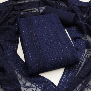 Nayanthara Trends Georgette Embroidered Salwar Suit Material