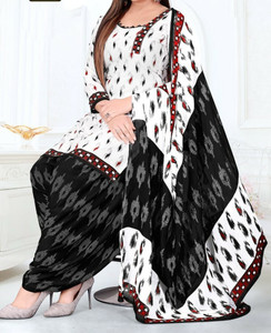 THIRA Crepe Printed Salwar Suit Material