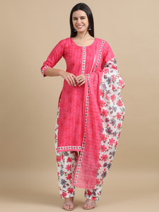 Miraan Printed Kurta, Patiala & Dupatta Set
