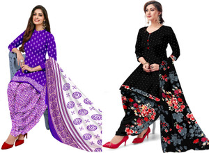 Design Willa Crepe Printed Salwar Suit Material