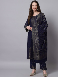 HouseOfCommon Wool Self Design Kurta & Palazzo Material