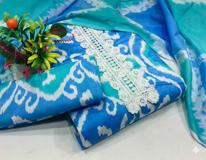 Shree paras creation Pure Cotton Printed Salwar Suit Material