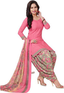 THIRA Crepe Printed Salwar Suit Material