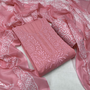 krishna boutique Pure Cotton Printed Salwar Suit Material