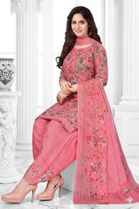 Priyashi Crepe Printed Salwar Suit Material