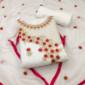 ट्रिस्टन जॉर्जेट एम्ब्रॉइडरेड सलवार सूट मटेरियल