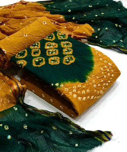 JD Textile Pure Cotton Dyed Salwar Suit Material