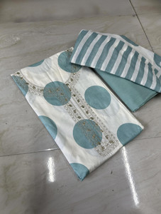 krishna boutique Pure Cotton Printed Salwar Suit Material
