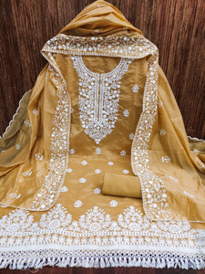 M FASHION Modal Embroidered Salwar Suit Material