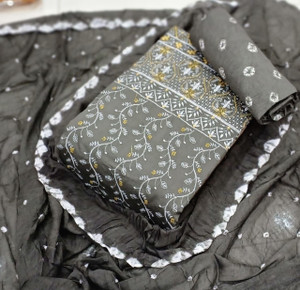 Drashti Creation Cotton Blend Printed Kurta & Churidar Material