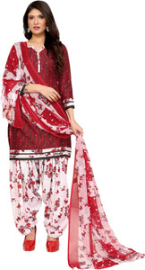 Priyashi Crepe Printed Salwar Suit Material