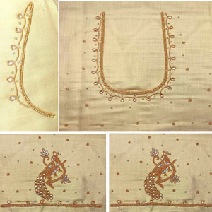 Nrfancy Art Silk Self Design Trouser Fabric