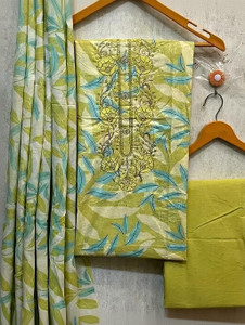 Shree paras creation Pure Cotton Printed Salwar Suit Material