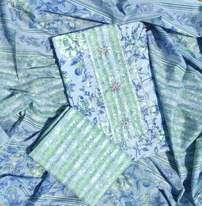 ABODH COLOURS Pure Cotton Printed Salwar Suit Material