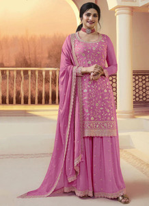 Amit Georgette Embroidered Salwar Suit Material