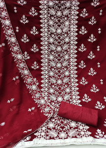 Vihasya Georgette Embroidered Salwar Suit Material