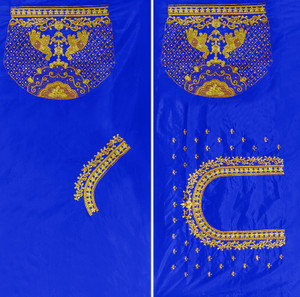 SRIBALAJIESTORE Art Silk Embroidered Blouse Material