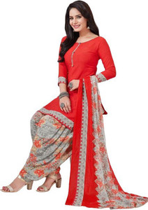 THIRA Crepe Printed Salwar Suit Material