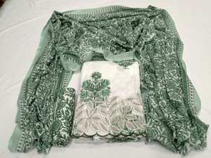 श्री पारस क्रिएशन प्योर कॉटन प्रिंटेड सलवार सूट मटेरियल