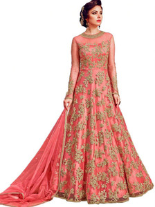 W ETHNIC Flared/A-line Gown