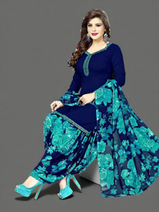 ANIRAV Crepe Printed Salwar Suit Material