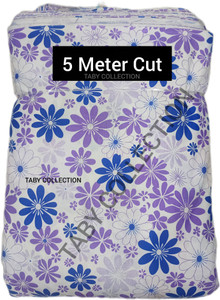 ASCREATION Cotton Blend Printed Salwar Suit Material