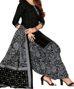 THIRA Crepe Printed Salwar Suit Material