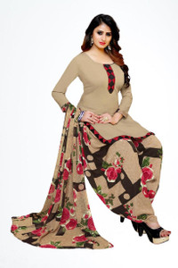 THIRA Crepe Paisley Salwar Suit Material